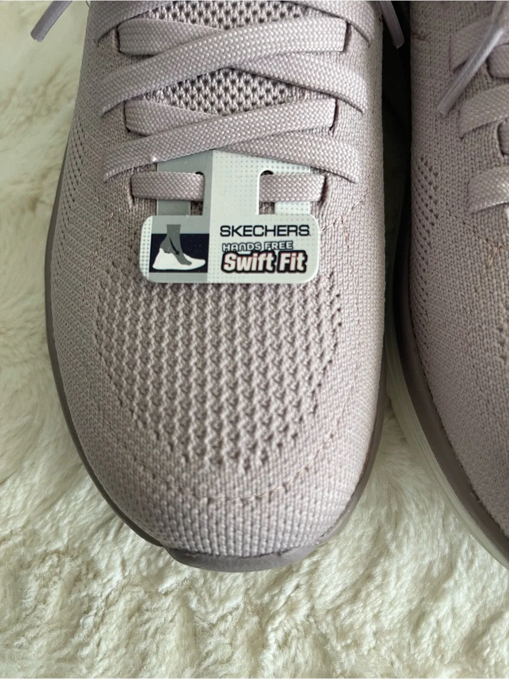 Skechers Womens Hands Free Swift Fit D'LUX WALKER-MANY PLANS Mauve Size 6 M - Picture 8 of 14